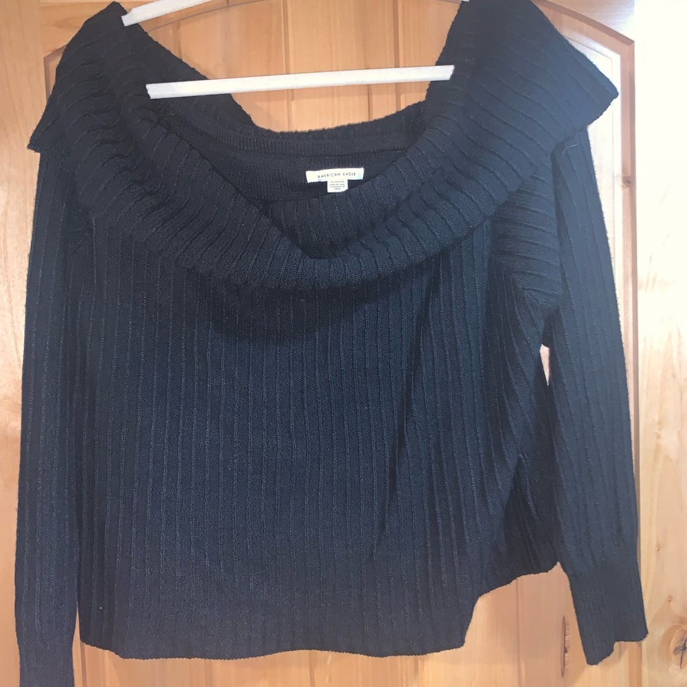 Off the shoulder sweater